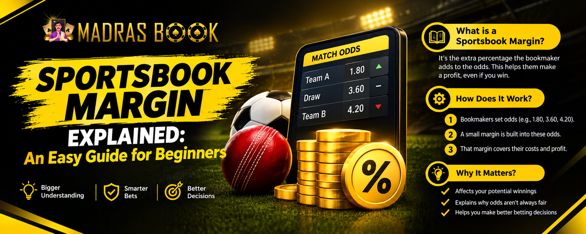 Sportsbook Margin Explained | How Betting Margins Work