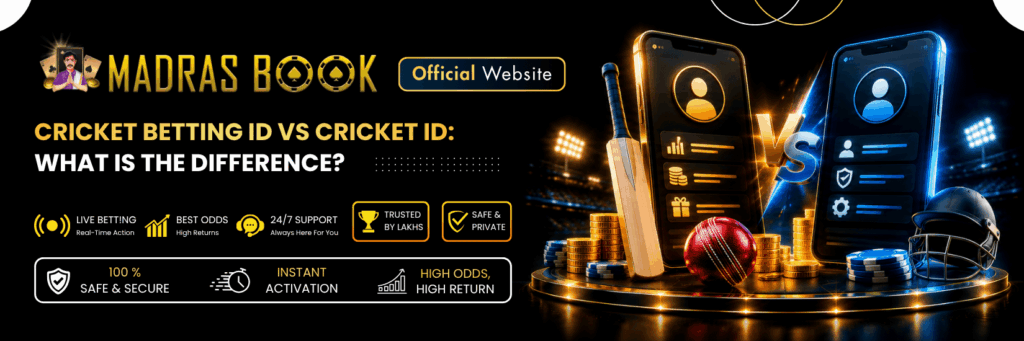 Cricket Betting ID vs Cricket ID: Key Differences Explained
