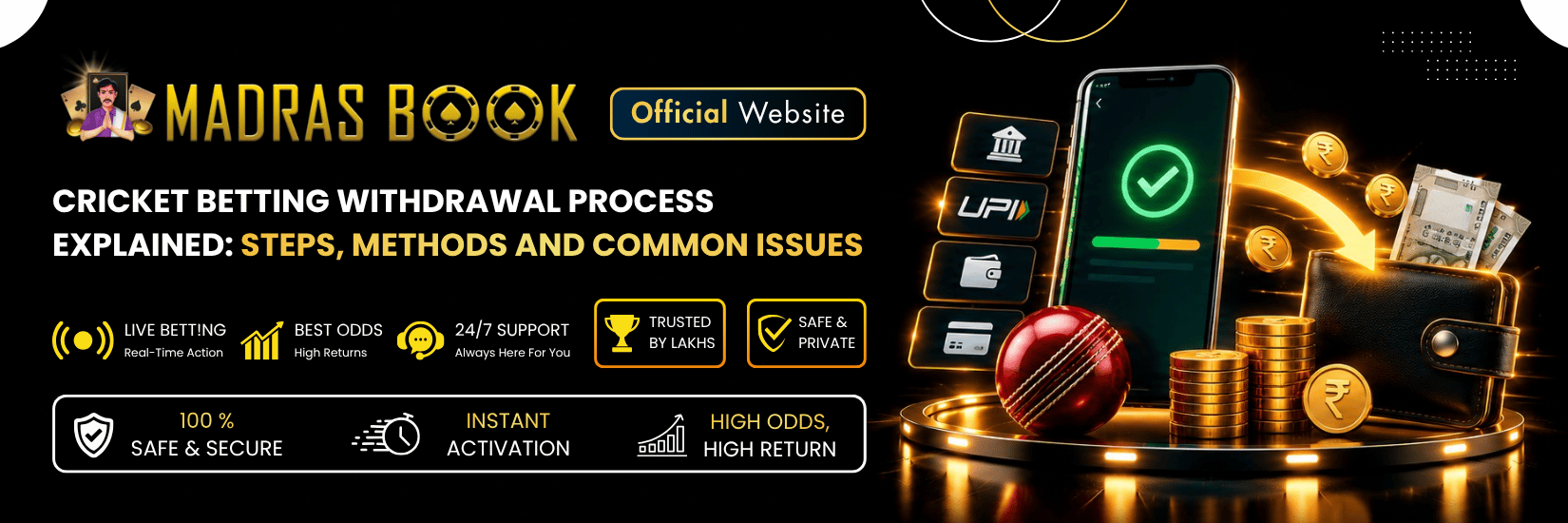 Cricket Betting Withdrawal Process Explained Steps Methods and Common Issues