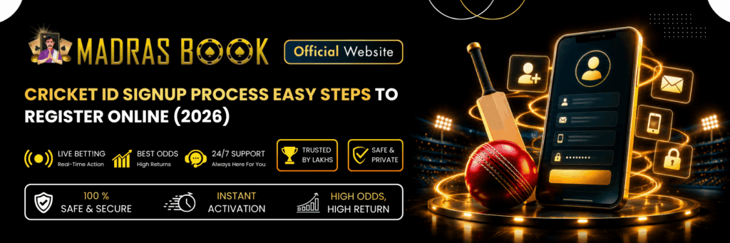 Cricket Betting ID Registration Process Steps & Safety Checks