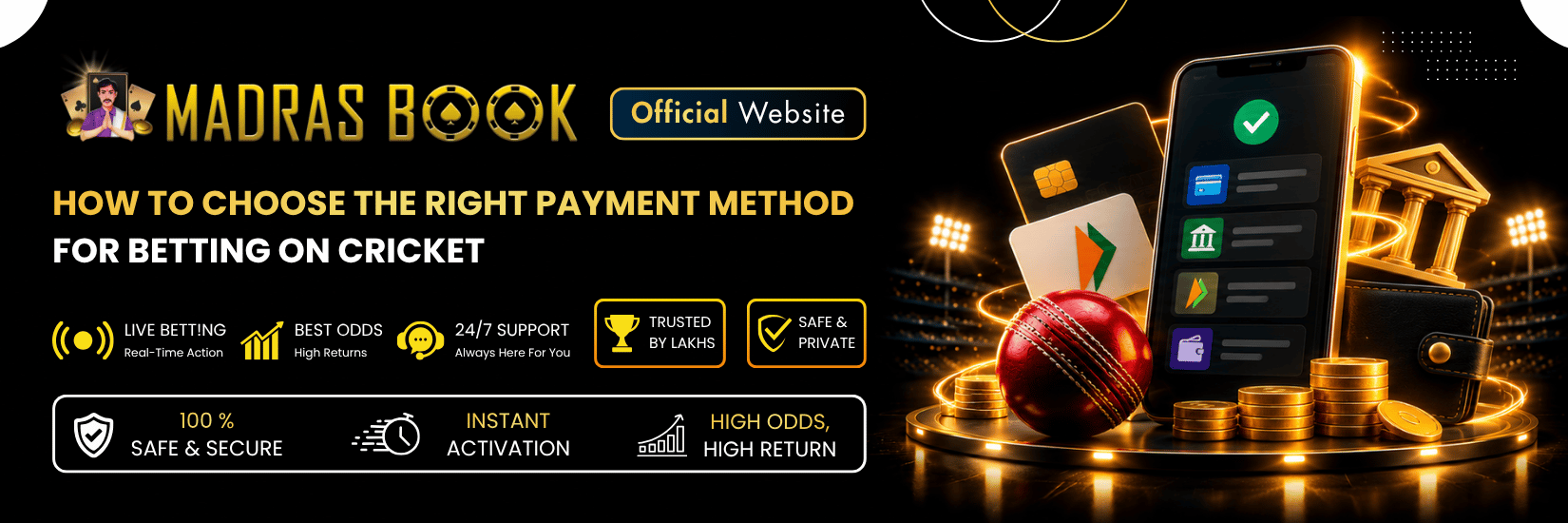 Cricket Betting Payment Methods Explained UPI Bank & More