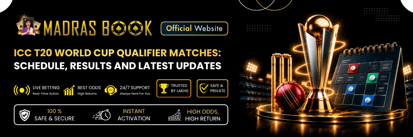 ICC T20 World Cup Qualifier Matches – Fixtures, Results & Standings