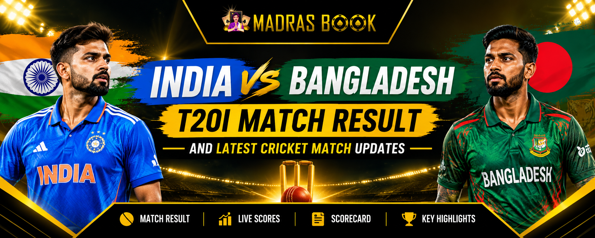 India vs Bangladesh T20I Match Result: Stats & Review