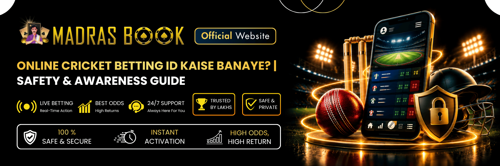 Online Cricket Betting ID Kaise Banaye Registration & Safety