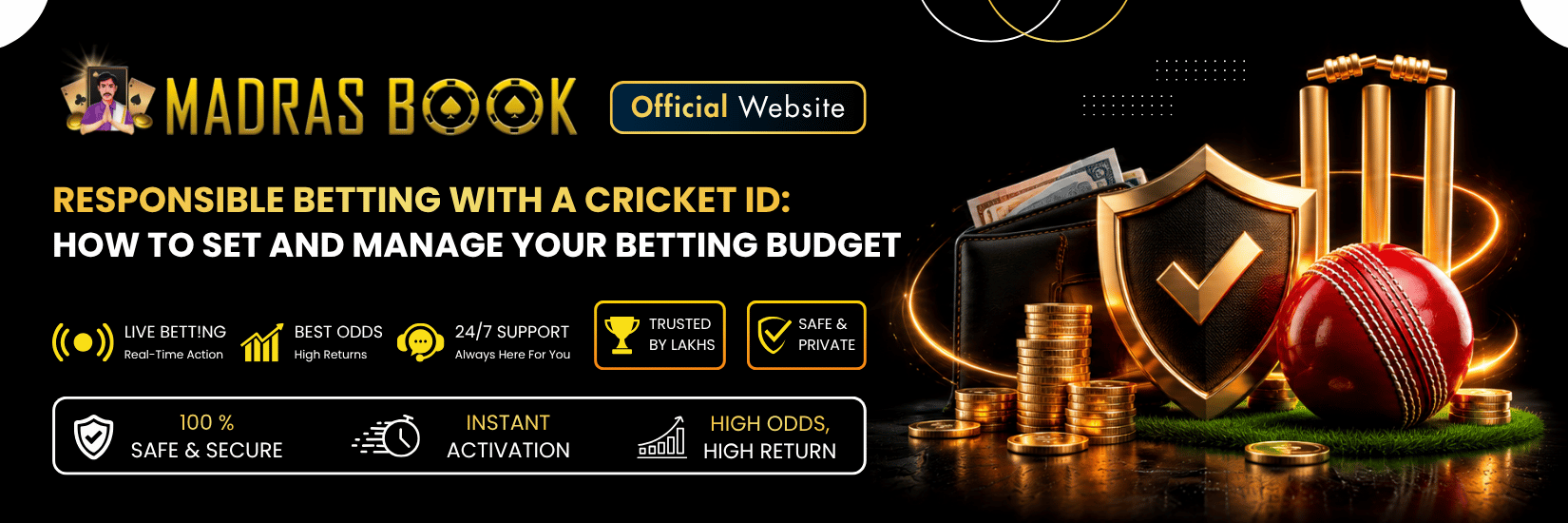Responsible Betting with a Cricket ID: Budget Tips