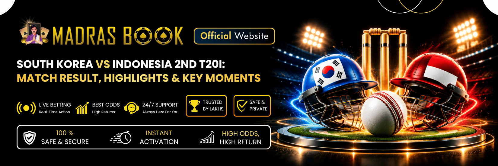 South Korea vs Indonesia 2nd T20I