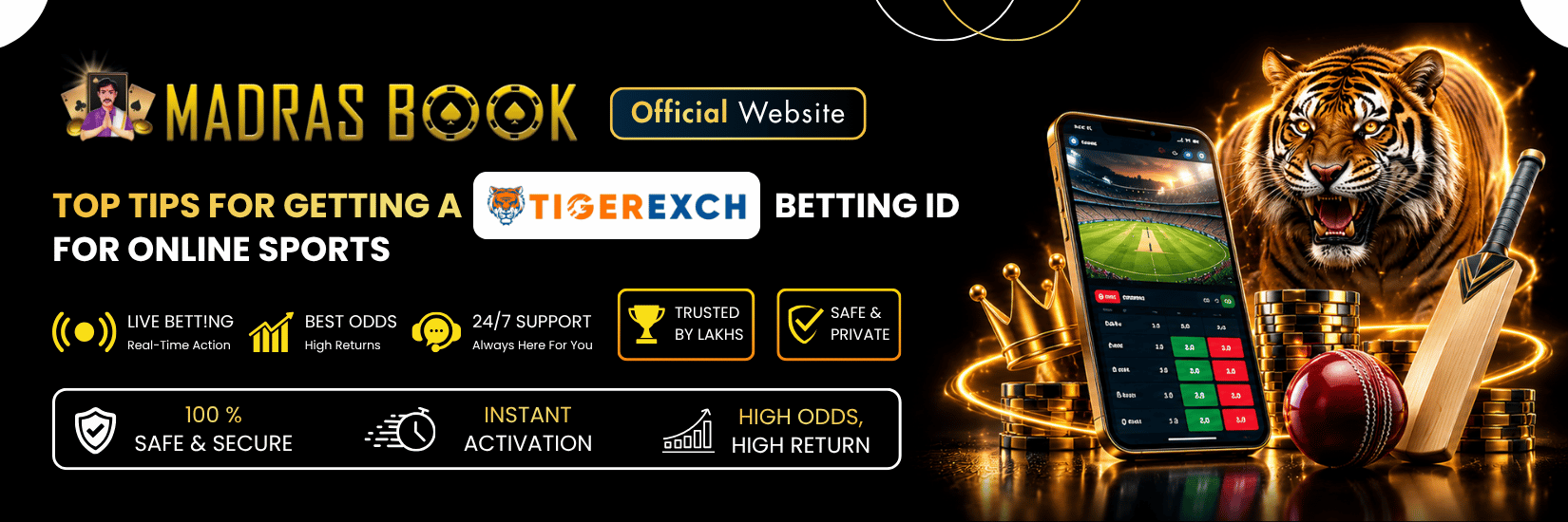 Tiger Exchange Betting ID – Online Cricket ID & Login Guide